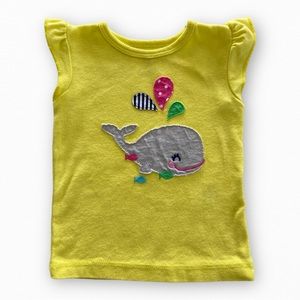 Carter’s Whale Tee Size 9 Months